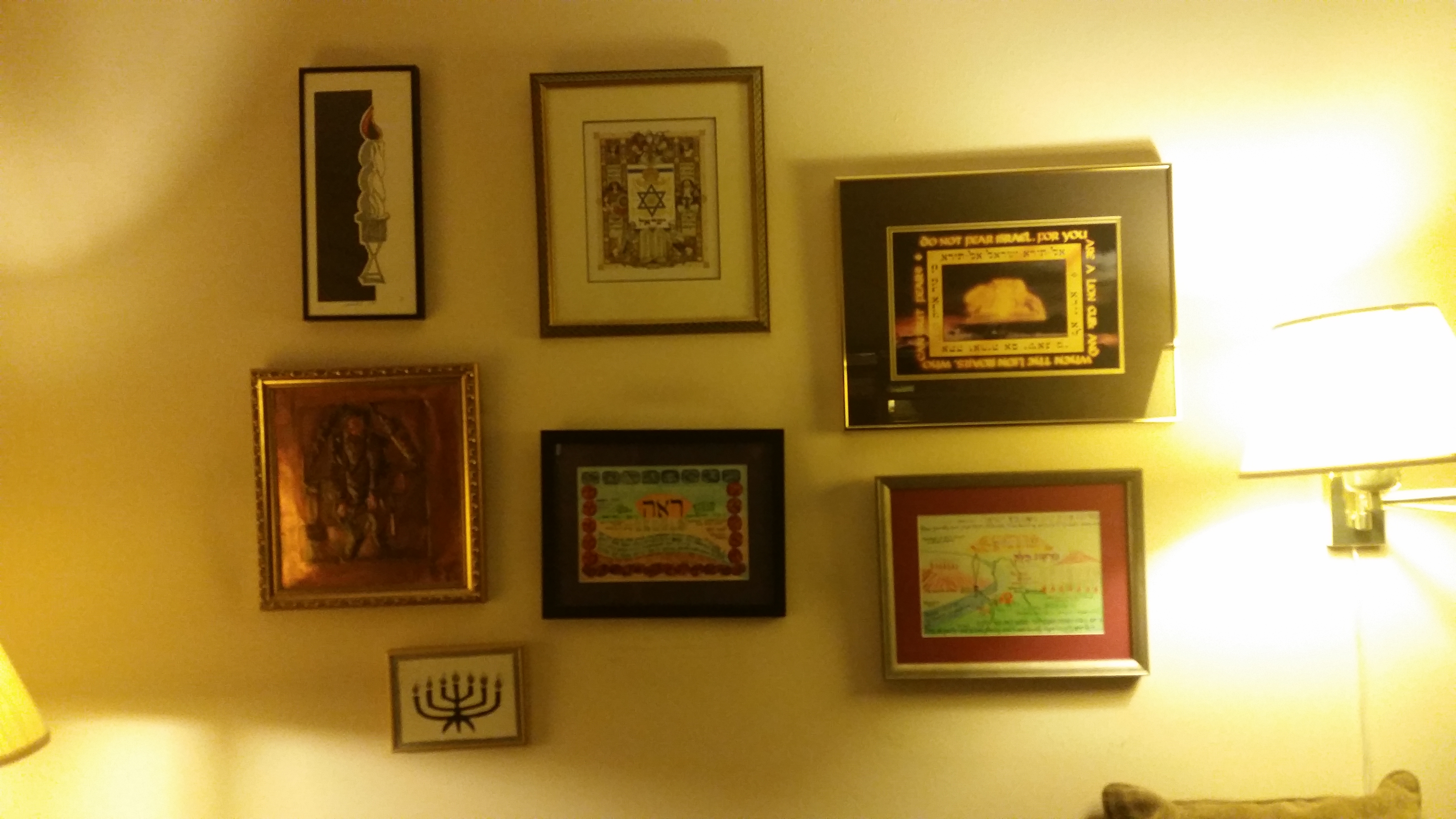 Grandma and Grandpa's  Den Wall