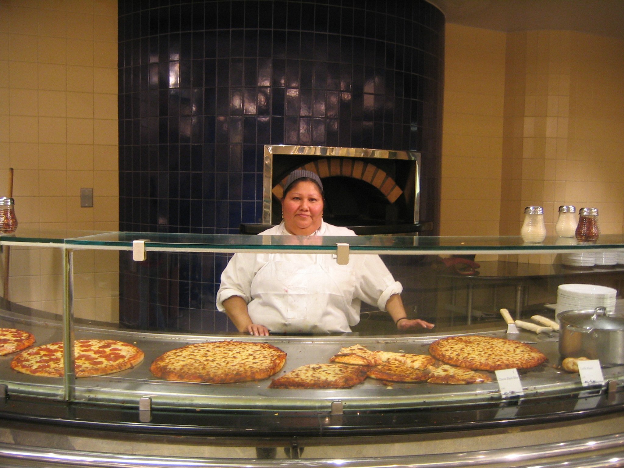 Pizza Chef in National Museum of Art - Photographic Portrait by Drew Kopf